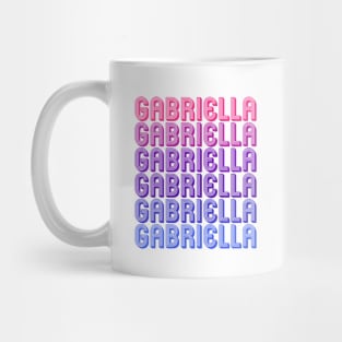 Gabriella - Retro Minimal Line Pattern Mug